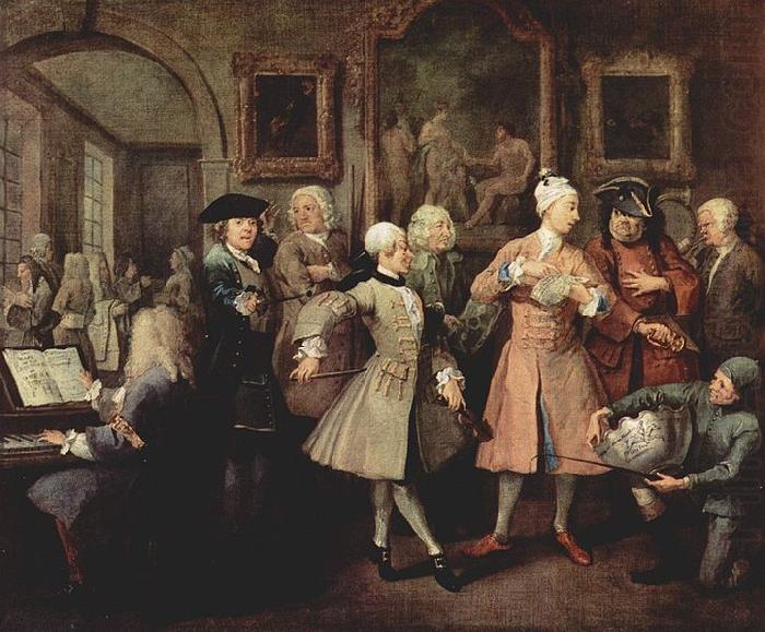 William Hogarth Der Lebensweg eines Wxstlings china oil painting image